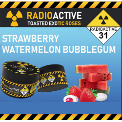 Radioactive Strawberry Watermellon Bubblegum 200gr